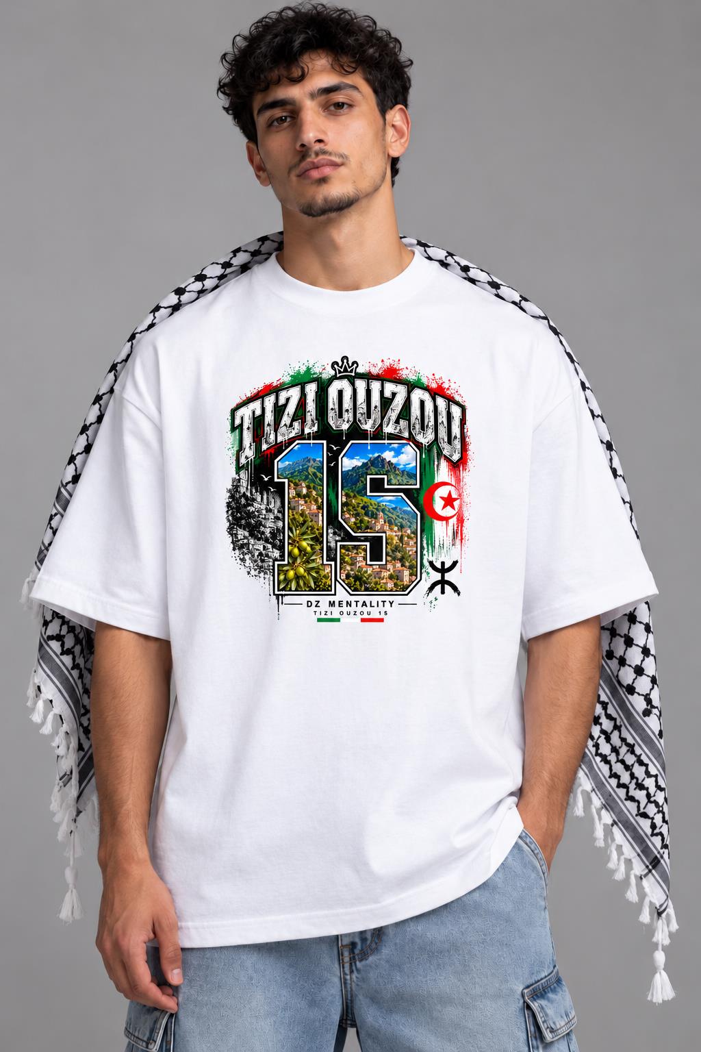 T-shirt Tizi Ouzou 15 blanc